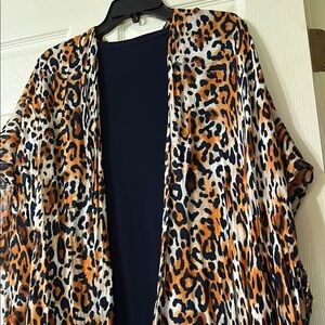 Leopard Print Ruano